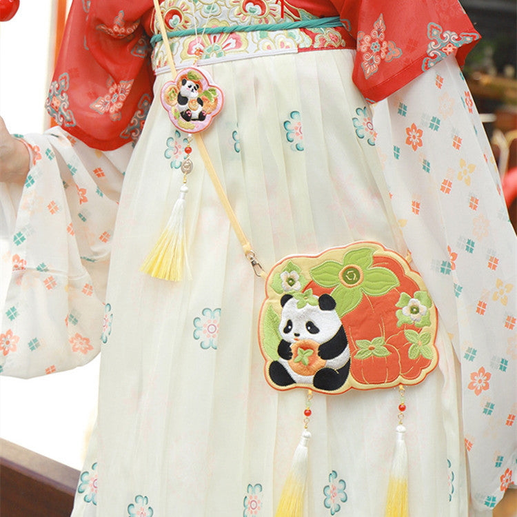 Han Chinese Clothing Bag Antique Style Crossbody Embroidered Crossbody Bag