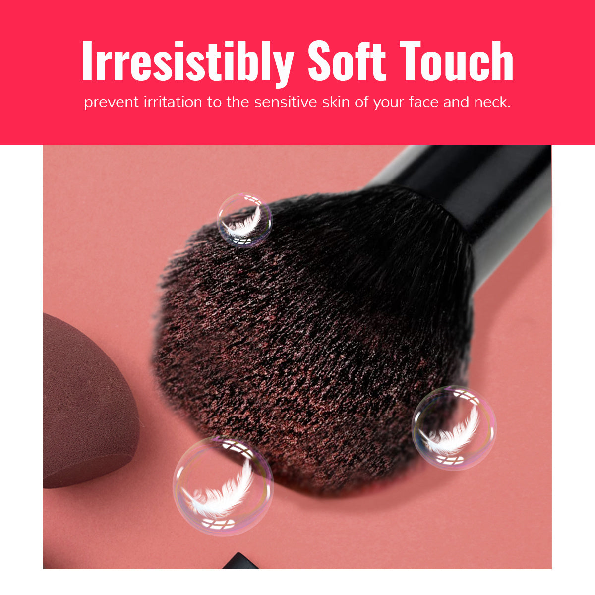 Total 32pcs Cosmetics Makeup Brushes Contains Powder Brush