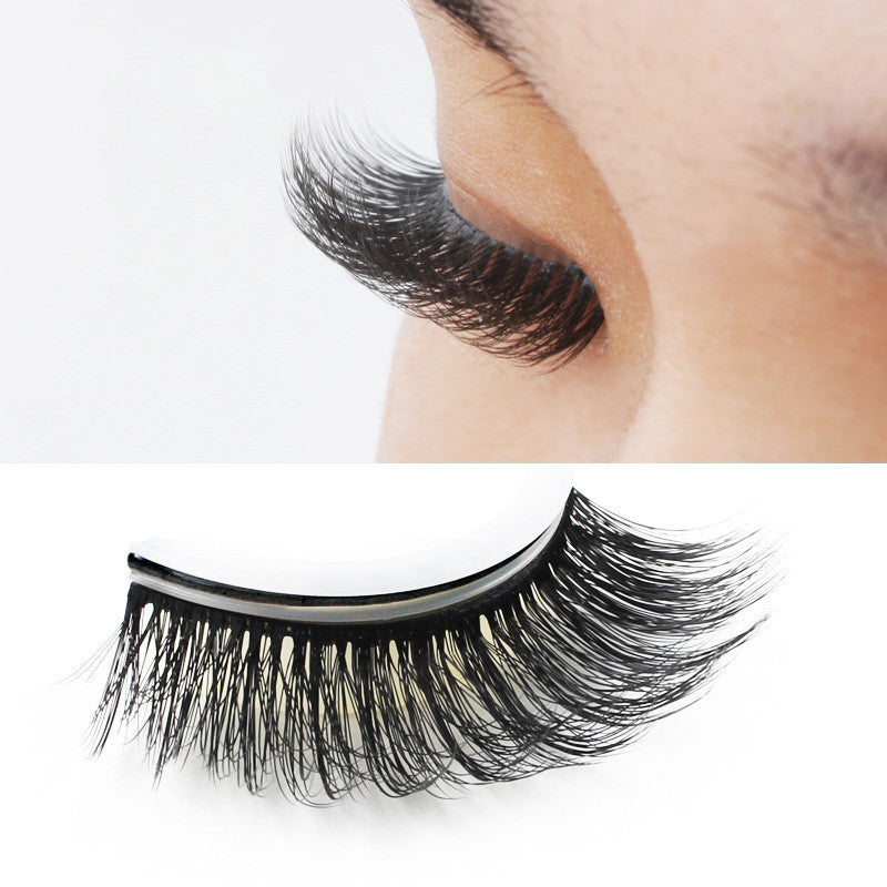3D False Eye lashes Extension on Reusable Self-Adhesive Natural Curly Eye lashes Self Adhesive Eye lashes Makeup Tools