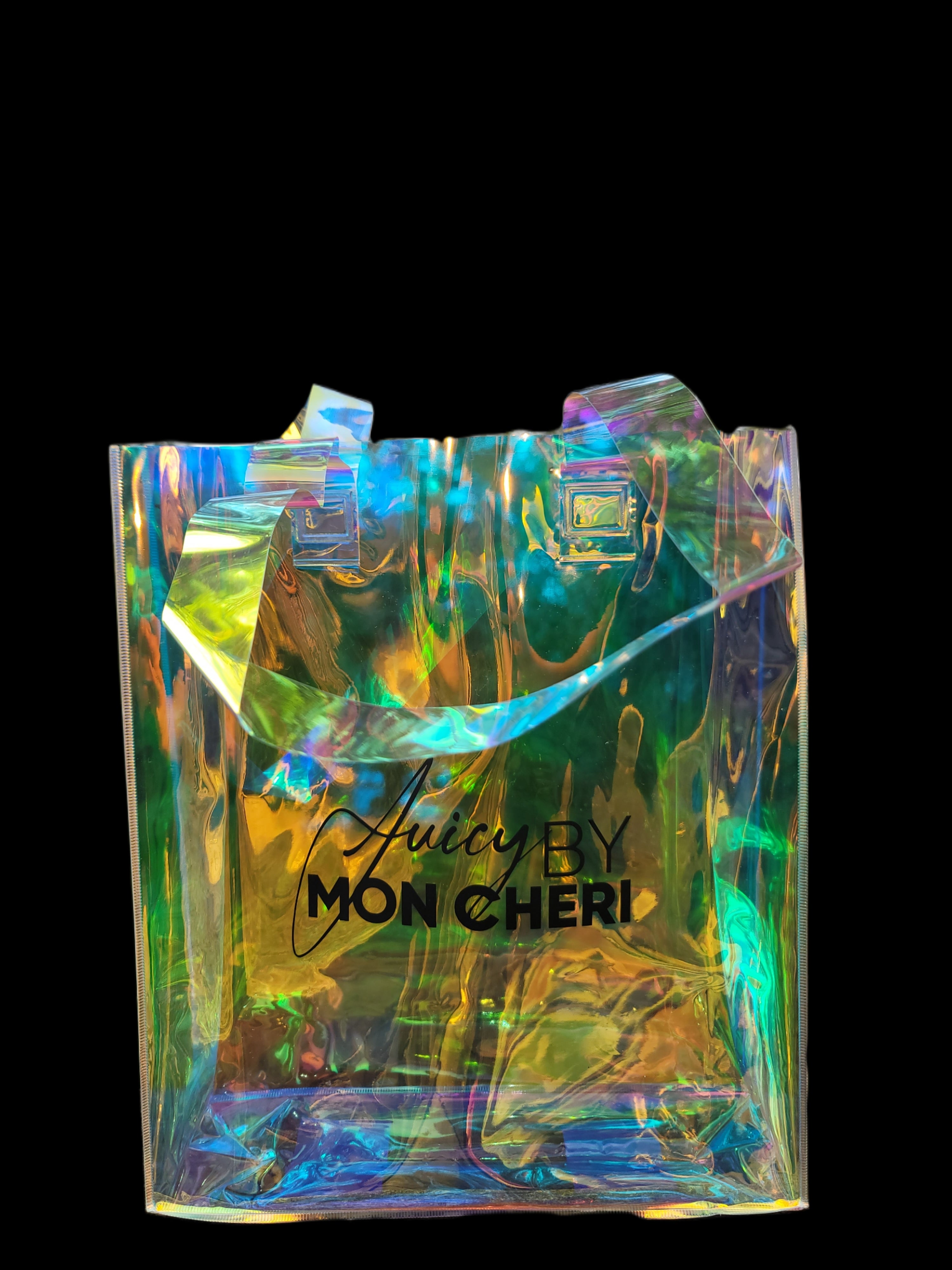Spacious Holographic Tote for All Your Shopping Needs