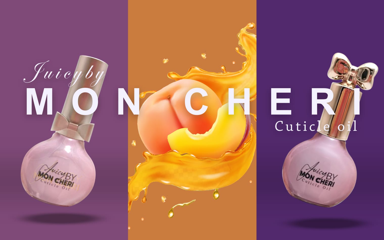Peachy Nails: Juicy by Mon Cheri Cuticle Oil